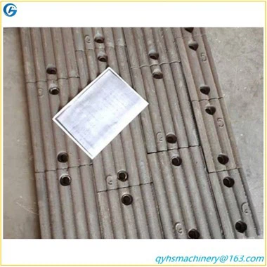 Pannello di rivestimento resistente all'usura in acciaio al manganese