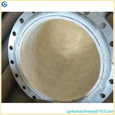 Steel Plant Gomito rivestito in ceramica di allumina al 95%.